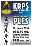 Pozvánka na -  TRADIČNÍ SPOLEČENSKÝ PLES 2016