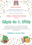 Zápis do 1. třídy 2023 - 2024