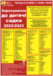 Зарахування до дитячі садки 2022/2023
