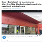 Škola v Drahotuších má konečně novou tělocvičnu - Český rozhlas