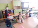 Předškoláci z Milenova a Drahotuš na návštěvě v 1. třídě