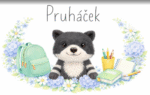 Pruháček maskot školní družiny 2026